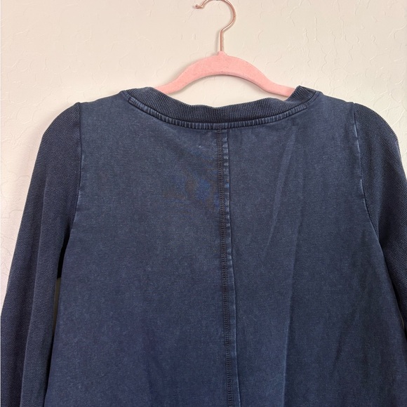 Anthropologie Saturday Sunday Blue Arcana Pullover Sweatshirt small - Picture 8 of 8